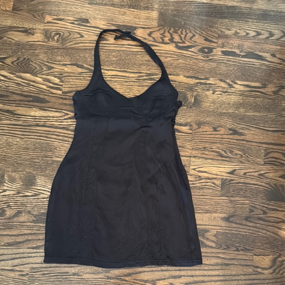Zara Black Halter Dress